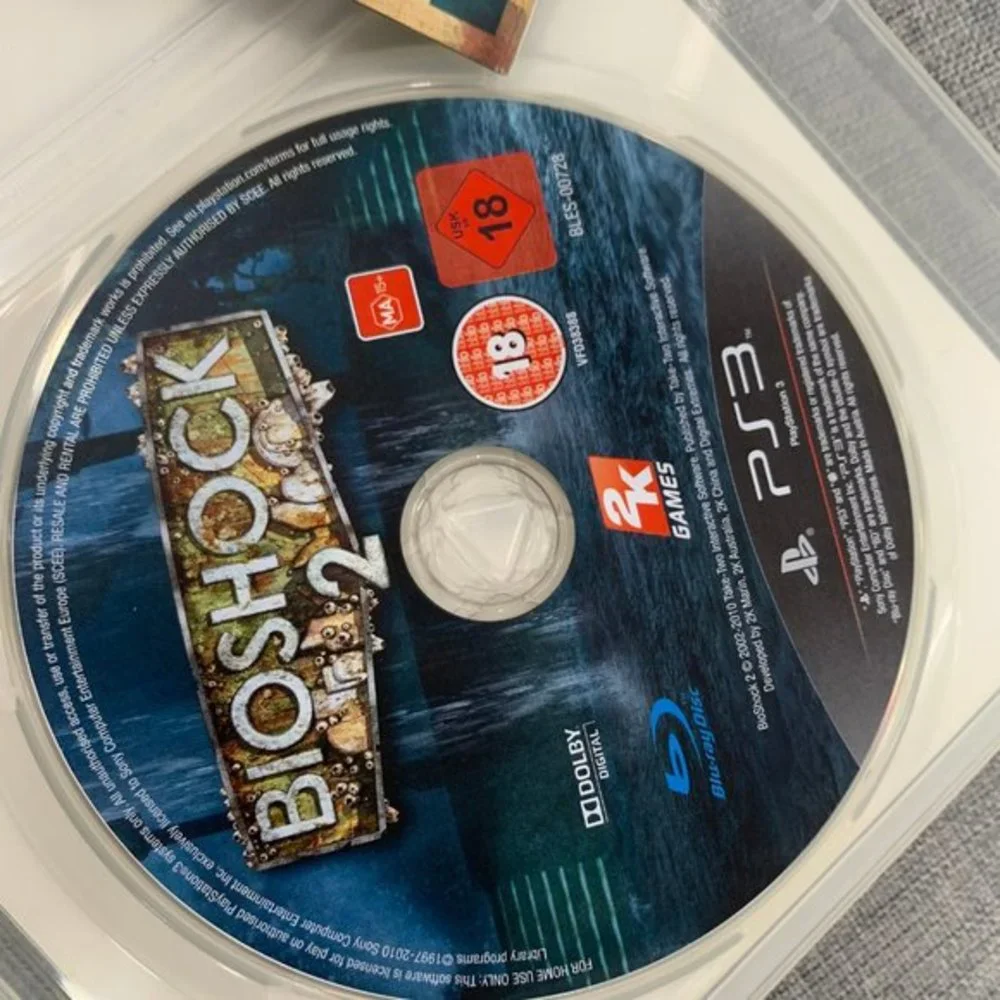 PS3 Bioshock 2 Playstation 3‎ Very Good Pre-Owned Condition